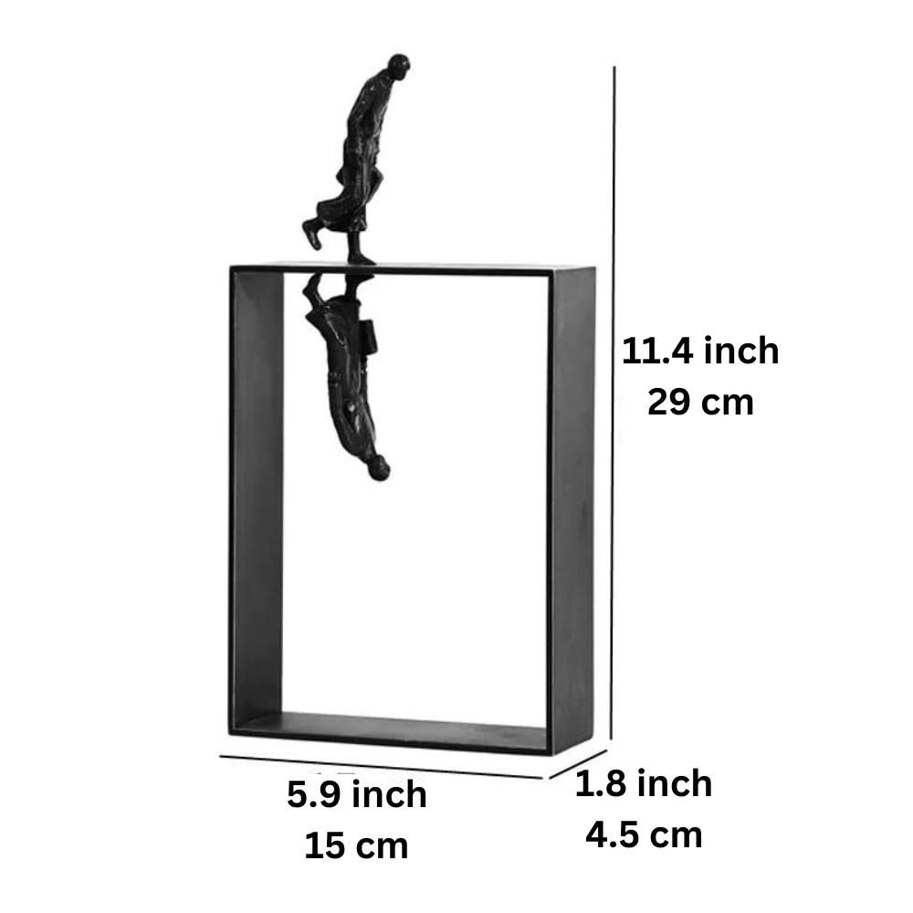 ArtZ® Time To Reflect Sculpture metal sculpture