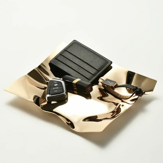 ArtZ® Nordic Glow Stainless Steel Tray Stainless Steel Tray