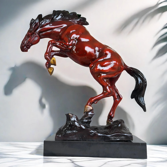 ArtZ® Bronze Trot Horse Sculpture Horse Sculpture