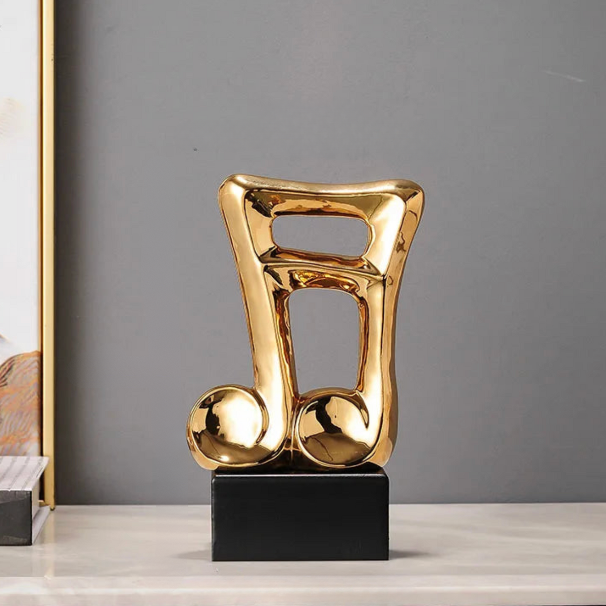 ArtZ® Nota Bene Musical Sculpture Musical Sculpture Golden Beam Note