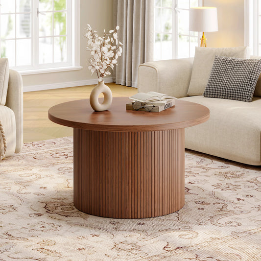 ArtZ® Walnut Whirl Table Table