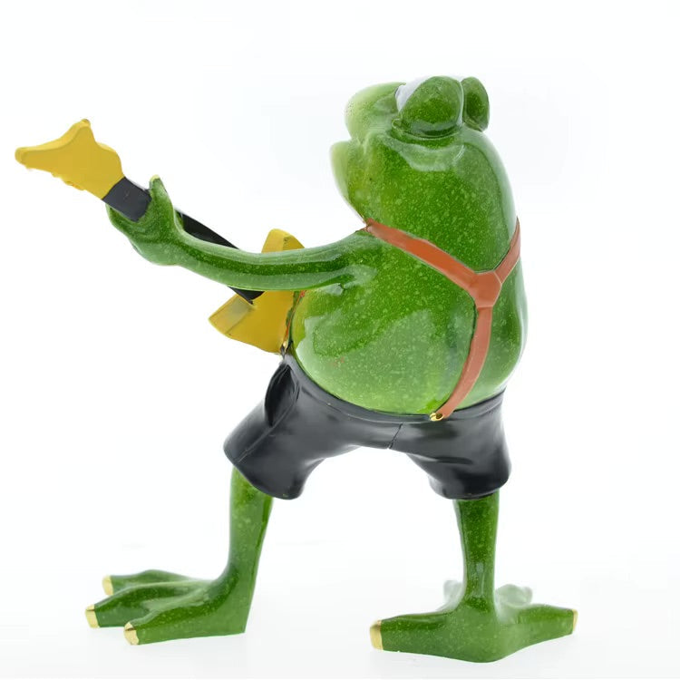ArtZ® Croak ‘n’ Roll Frog Sculpture