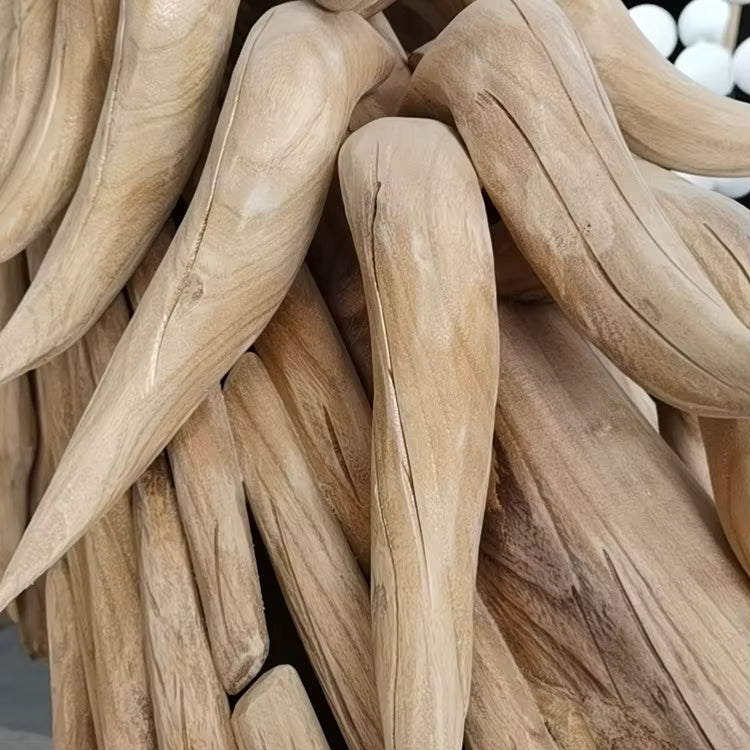 ArtZ® Solid Wood Handmade Artisan Stallion Sculpture