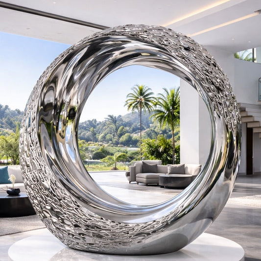 OSO Stainless Steel Impact Zone Sculpture Stainless Steel Impact Zone Sculpture