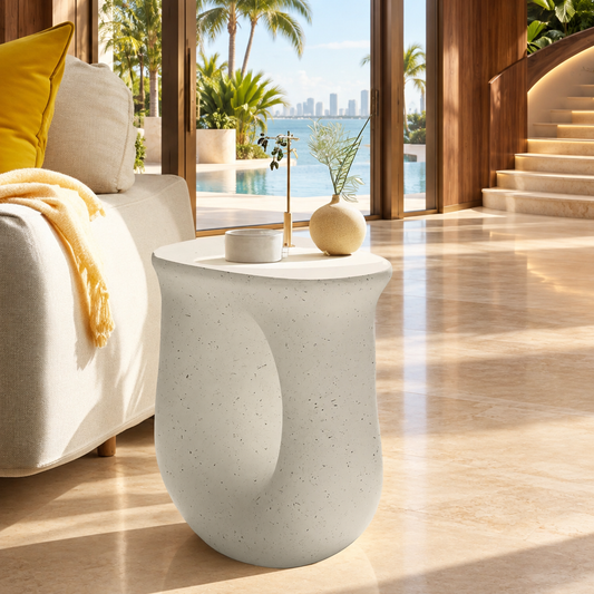 ArtZ® Twist & Rest Table Concrete Table