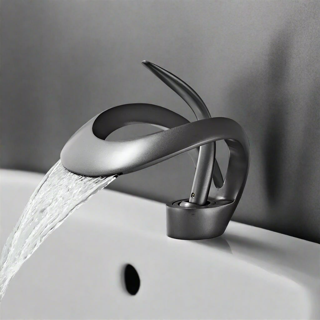 ArtZ® Faucet Waterfall Faucets Gun Grey