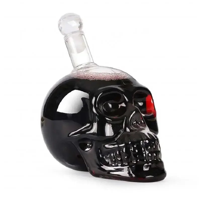 ArtZ® Unfriendly Skull Decanter Skull Decanter