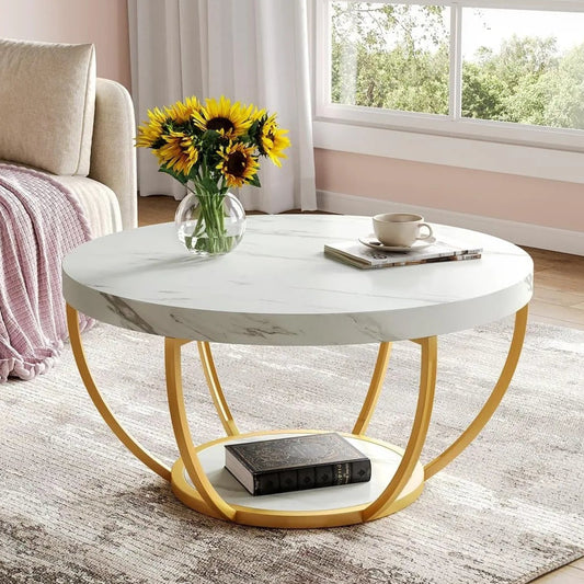 ArtZ® Luxe Loop Table Table White