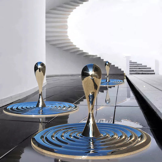 ArtZ® Stainless Steel Water Drop Sculptures Water Drop Sculptures