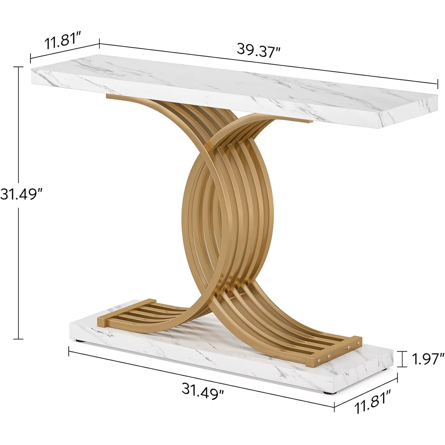 ArtZ® Marbella Entry Table Entry Table