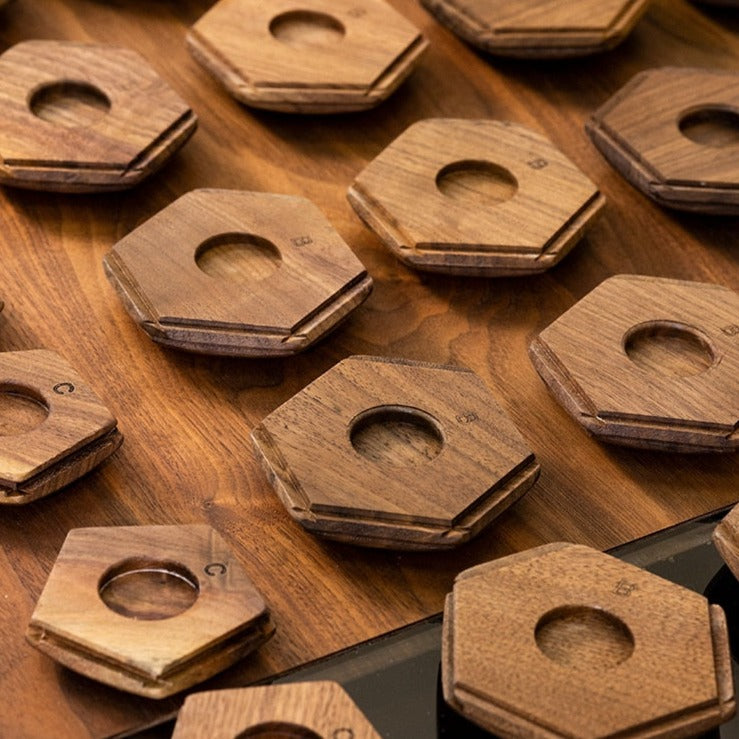 ArtZ® Wood Soccer Ball Sculpture Wood Soccer Ball Sculpture