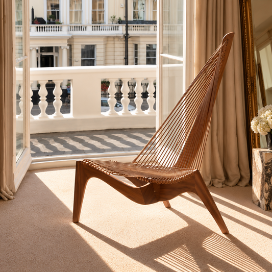 ArtZ® Dolce Vita Chair Chair Walnut