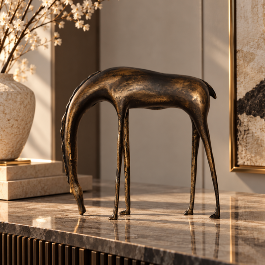 ArtZ® Midnight Stallion Sculpture Horse Sculpture