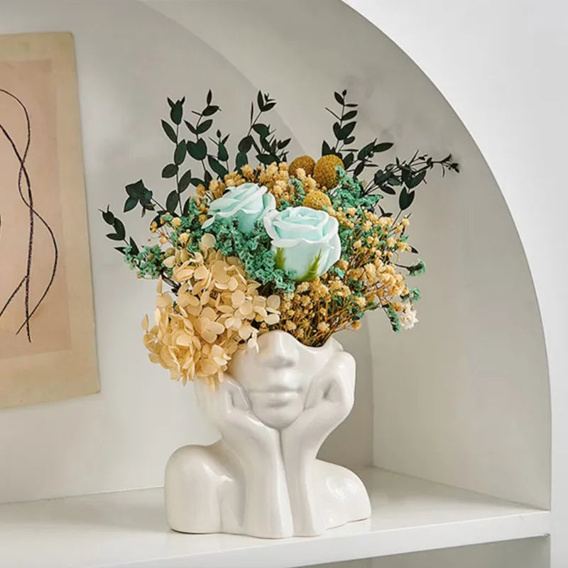 ArtZ® 北欧の顔の花瓶彫刻 – ArtZMiami ArtZ® 北欧の顔の花瓶彫刻 – ArtZMiami