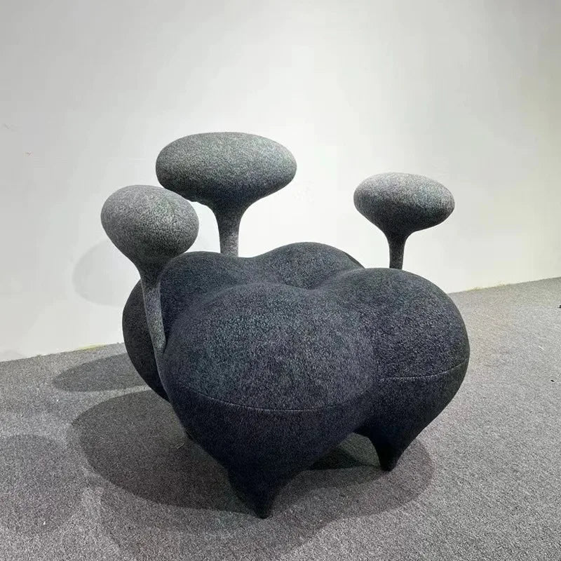 ArtZ® Bubble Throne Chair Chair Grey