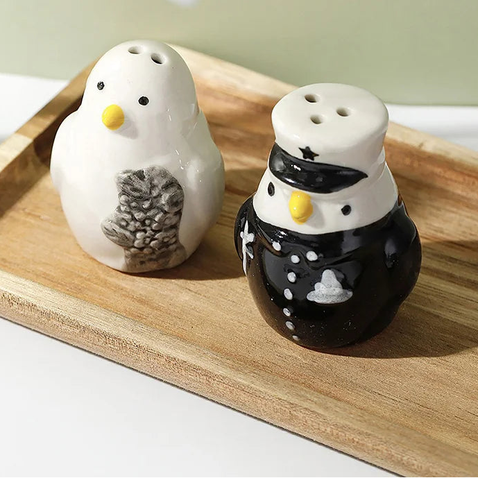 ArtZ® Frosty Friends Salt & Pepper Shaker Salt & Pepper Shaker