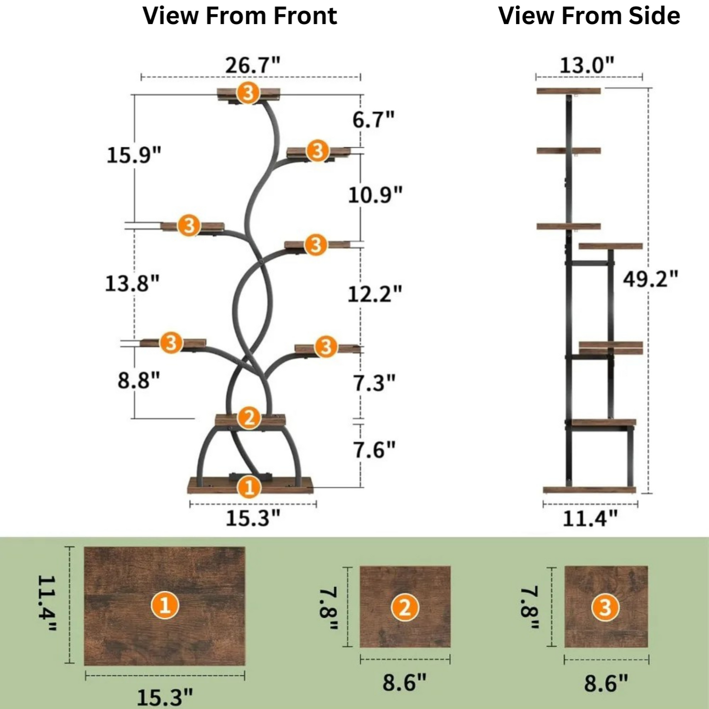 ArtZ® Blooming Stand Plant Stand