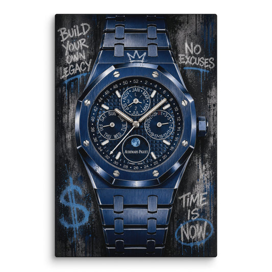 ArtZ® Legacy in Blue Painting Wall Art 12 inch by 18 inch (30x45cm)