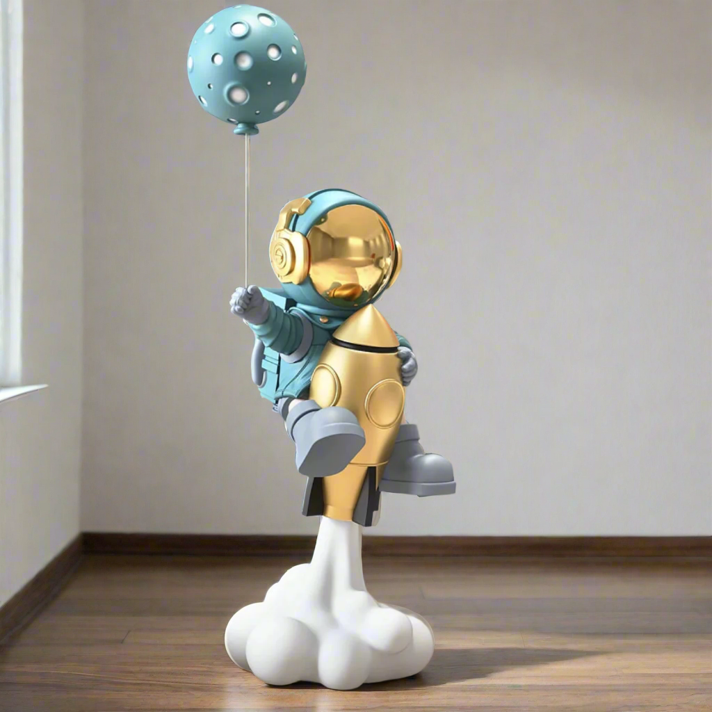 ArtZ® Astronaut Sculpture Astronaut Sculpture Blue