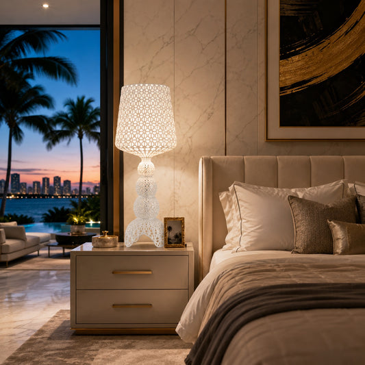 ArtZ® Elysian Filigree Floor and Table Lamps