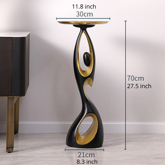 ArtZ® The Meaning Of Curves Sculpture Tray Table Tables