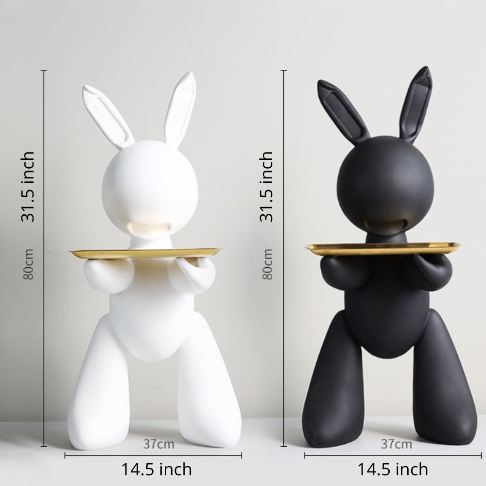 ArtZ® I'm All Ears Abstract Sculpture Tray Table Sculptures