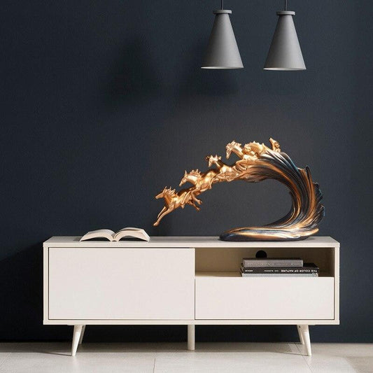 ArtZ® Galloping Horse Sculpture Sculptures