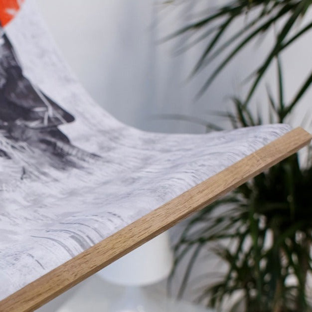 ArtZ® Red Warrior Samurai Paintings Wall Art