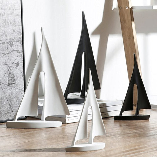ArtZ® Nordic Abstract Sailboat Sculpture Sculptures