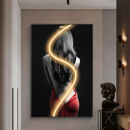 ArtZ® Enchantment Painting Light Wall Art