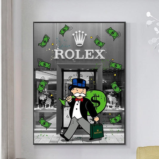 ArtZ® I Will Succeed Painting Wall Art 7.9 inch by 11.8 inch (20x30cm) No Frame