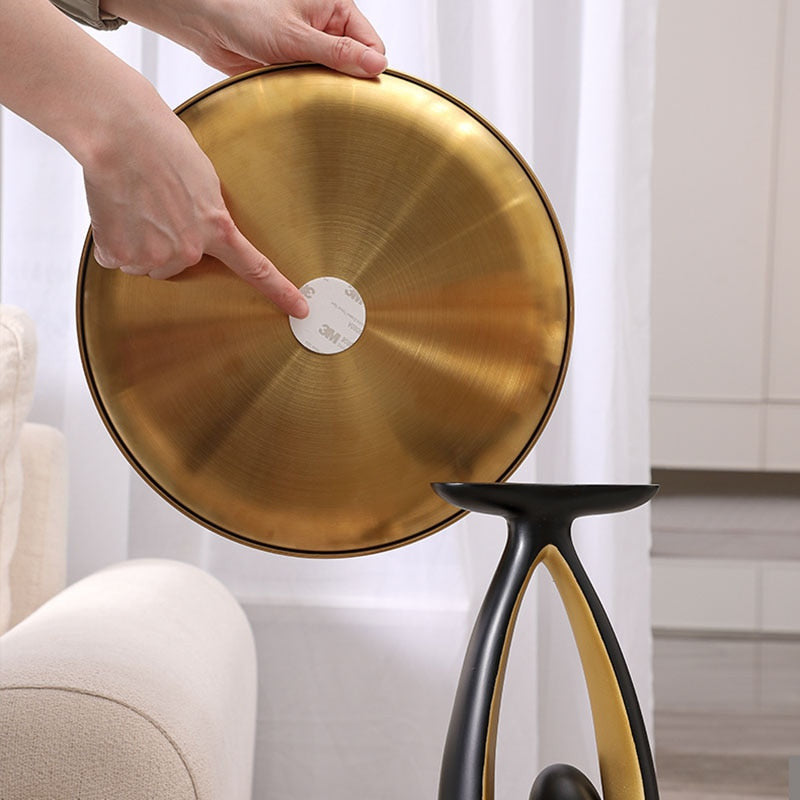 ArtZ® The Meaning Of Curves Sculpture Tray Table Tables