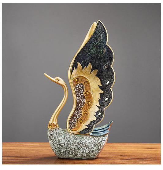 ArtZ® Swan Figurines, 2 Piece Set Sculptures