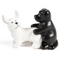 ArtZ® Canine Tango Salt And Pepper Shakers Dogs Salt And Pepper Shakers