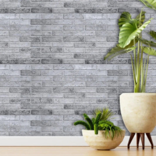 ArtZ® Light Brick Style Wall Panels (Set of 20 Panels)