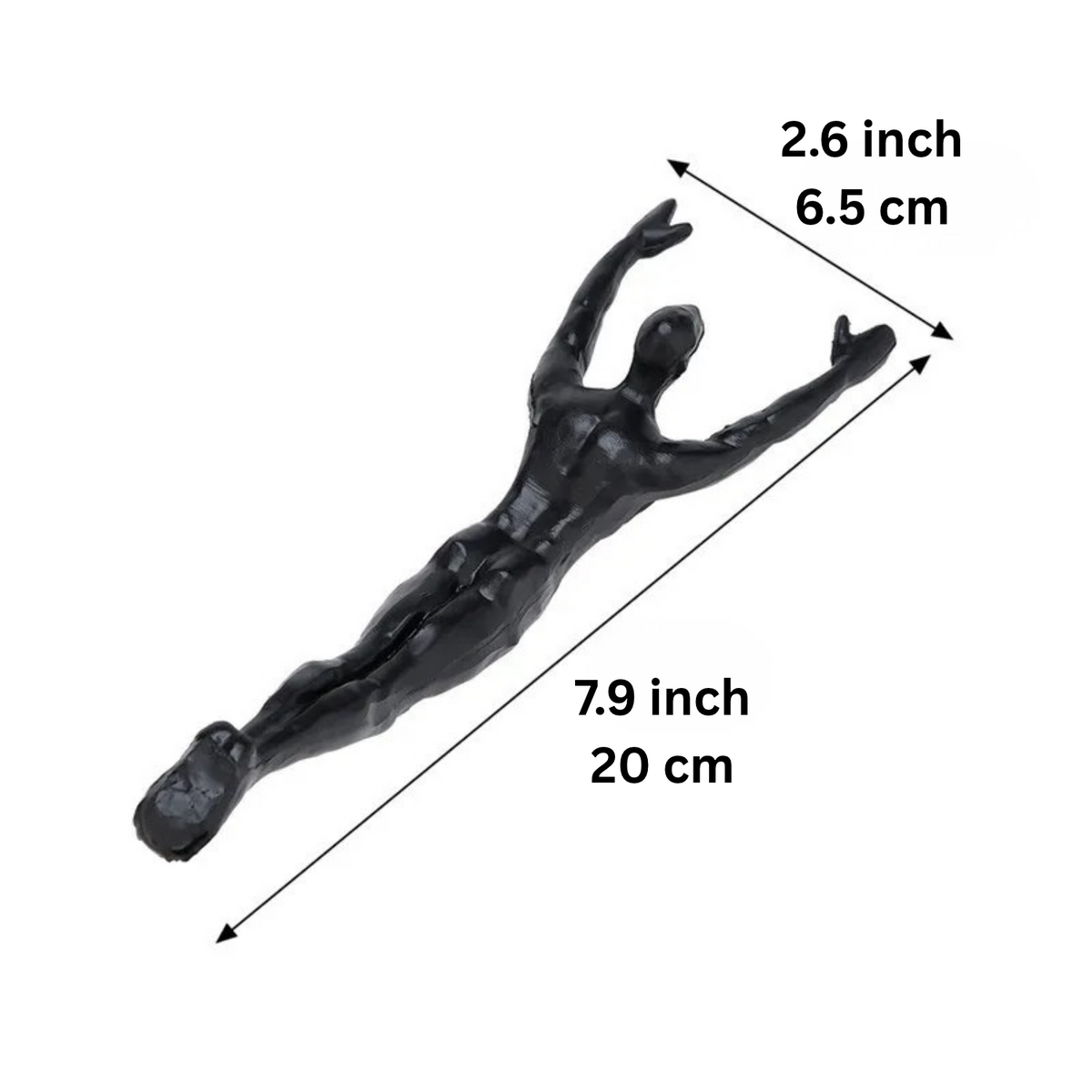 ArtZ® I Will Get To The Top Sculptures, Set of 6 Climbing Sculptures