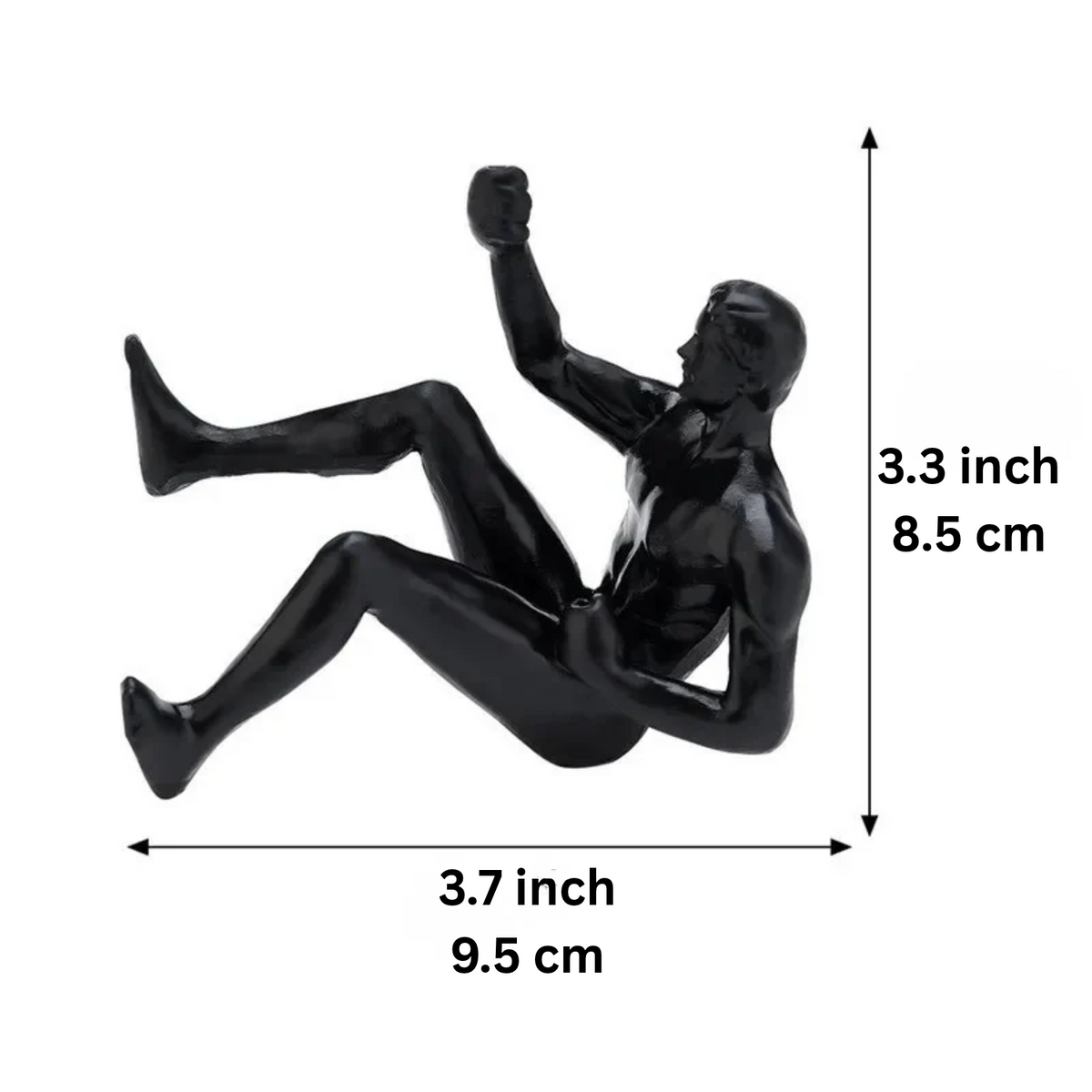 ArtZ® I Will Get To The Top Sculptures, Set of 6 Climbing Sculptures