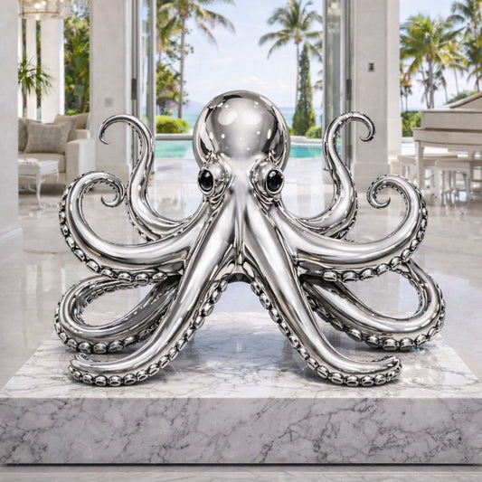 OSO Stainless Steel Eighth Sovereign Sculpture