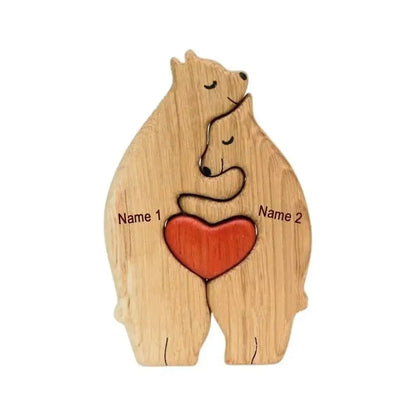 ArtZ® Wooden Bear Sculptures