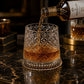 ArtZ® Tokyo Crystal Spinning Whiskey Glass and Base