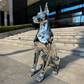 ArtZ® Doberman Pinscher Stainless Steel Sculpture