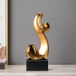 ArtZ® Nota Bene Musical Sculpture Musical Sculpture Golden Eighth Note