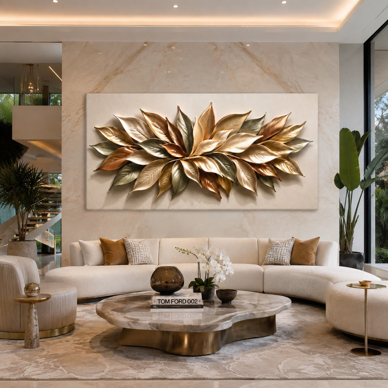 ArtZ® Aurelian Bloom Painting