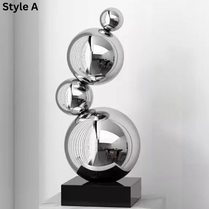 ArtZ® Stainless Steel Very Bubbly Sculptures