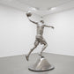 ArtZ® Stainless Steel Slam Dunk Sculpture Stainless Steel Slam Dunk Sculpture
