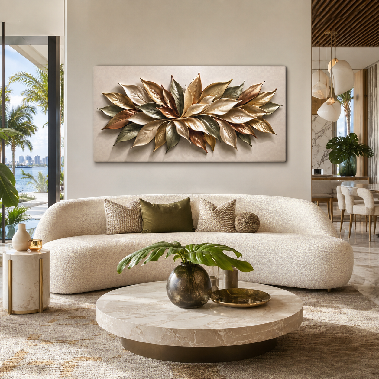 ArtZ® Aurelian Bloom Painting