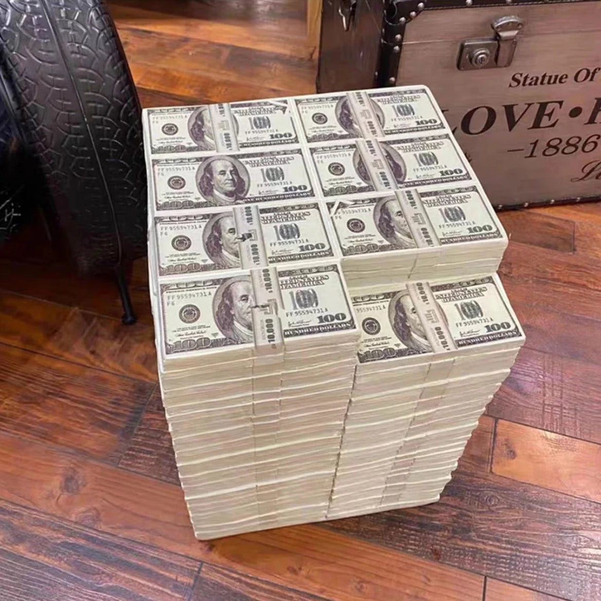 Money Stack Stool ArtZ® Show Me The Money Table/Stool – ArtZMiami