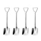 ArtZ® 4-piece Stainless Steel Shovel Teaspoon Set