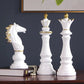 ArtZ® Gambit Trio Chess Set of 3 Chess Set White (1 King; 1 Queen; 1 Knight)