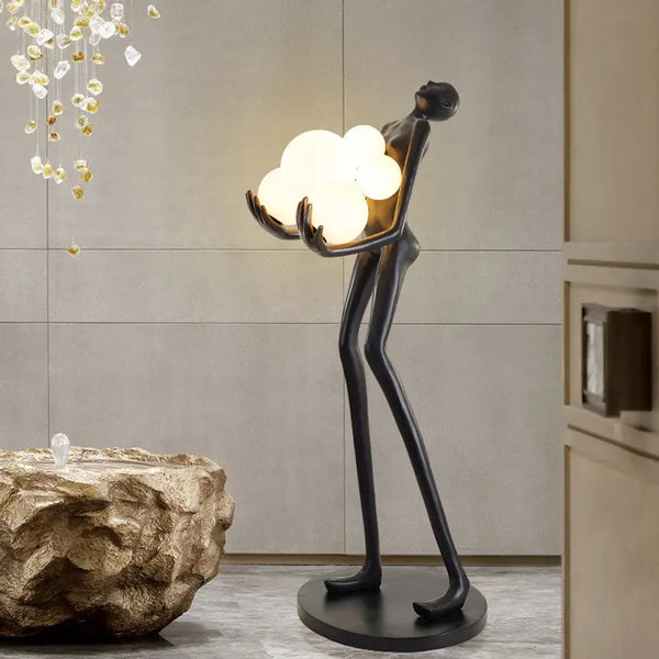 ArtZ® ウェイト・オブ・ザ・ワールド・フロアランプ – ArtZMiami